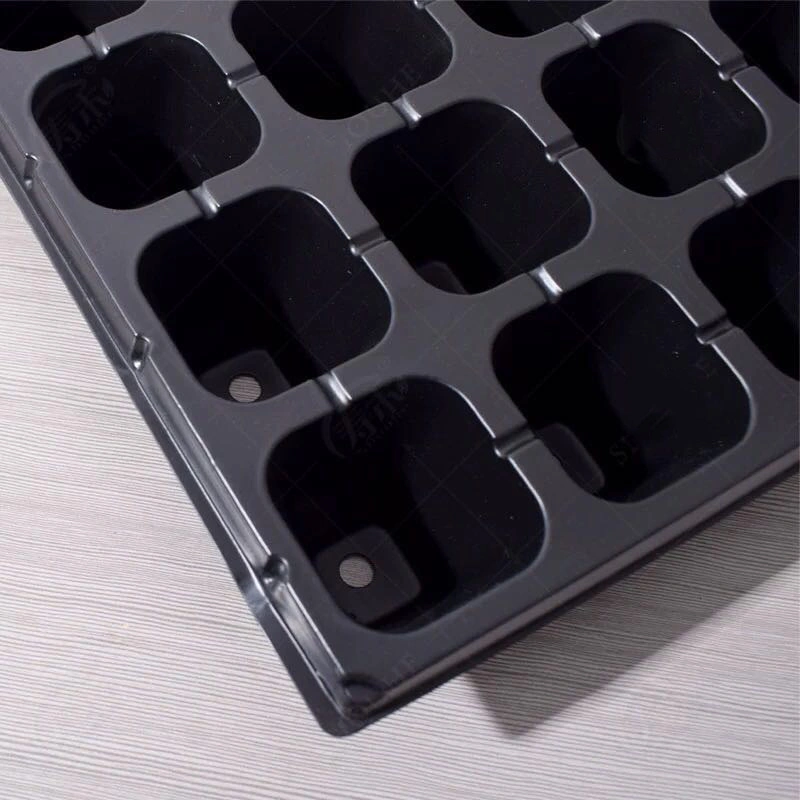 Home Grown Plastic Nursery Seedling Trays Preferential Seeds Planting Nursery Seeding Trays Plug Tray