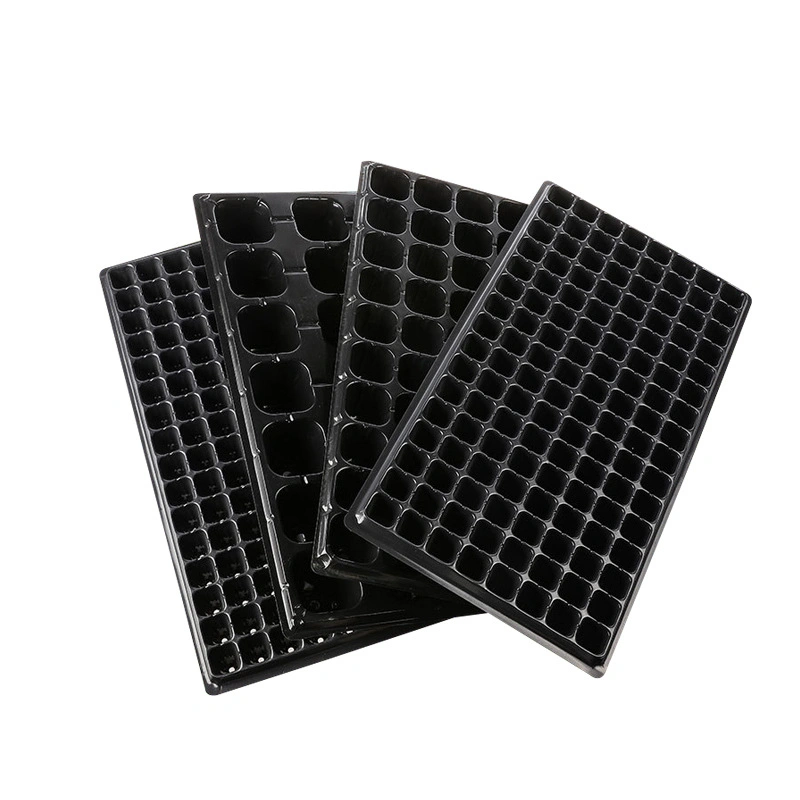 Home Grown Plastic Nursery Seedling Trays Preferential Seeds Planting Nursery Seeding Trays Plug Tray